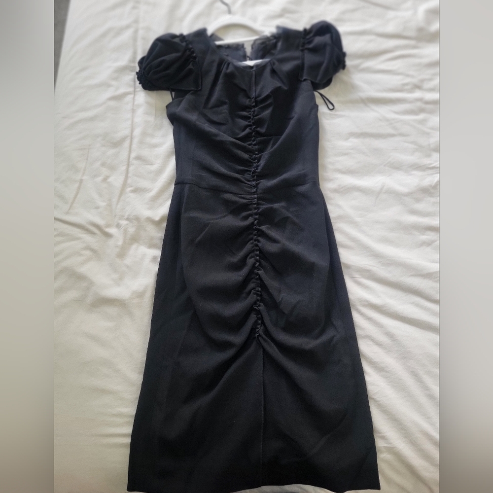 Size 40 black wool Dolce & Gabbana dress